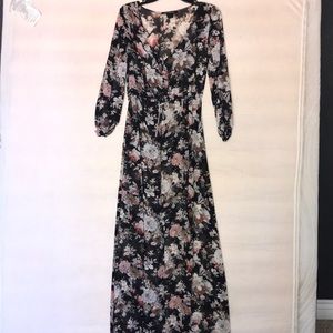 Floral Maxi dress/Cover up